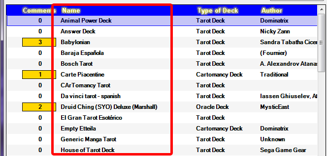 File Exchange - Decks Sort